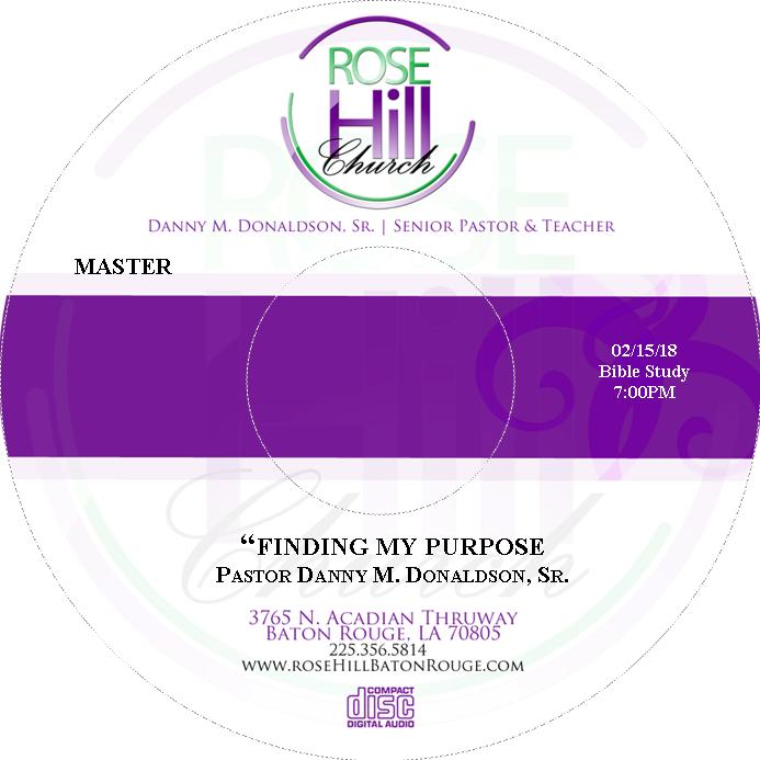 FINDING MY PURPOSE