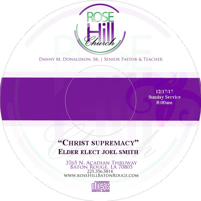 Christ Supremacy