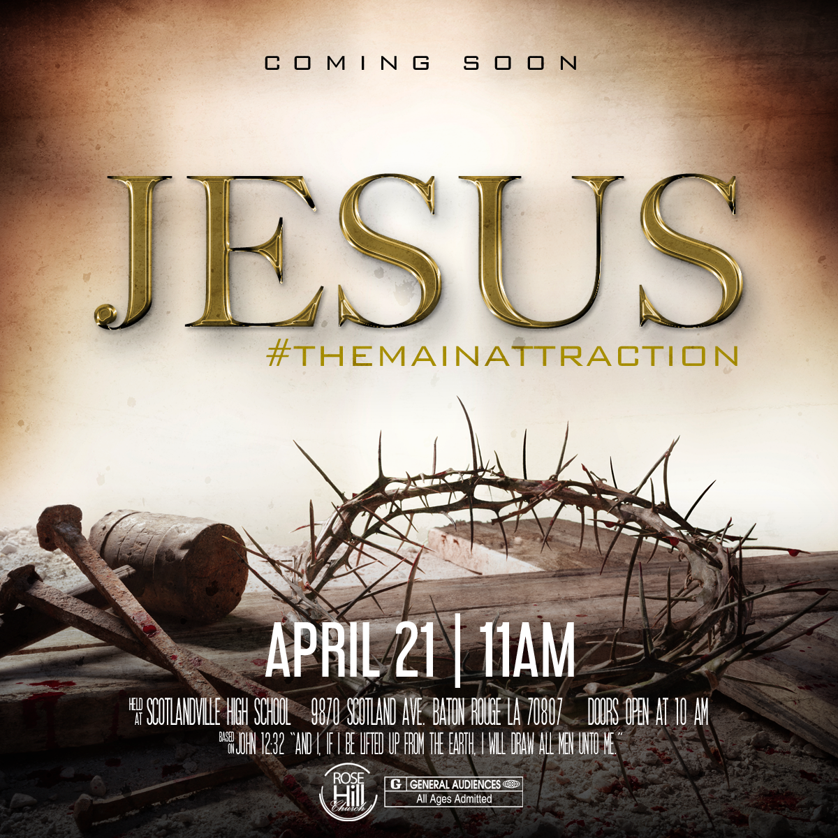 Jesus #TheMainAttraction