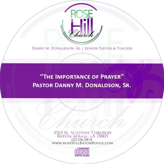 The Importance of Prayer