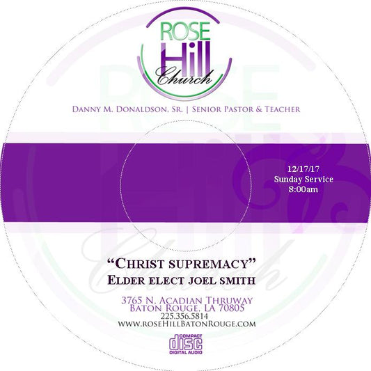 Christ Supremacy