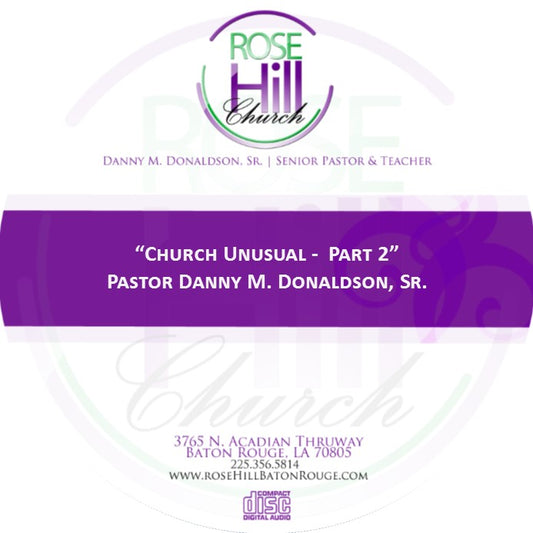 Church Unusual - Part 2
