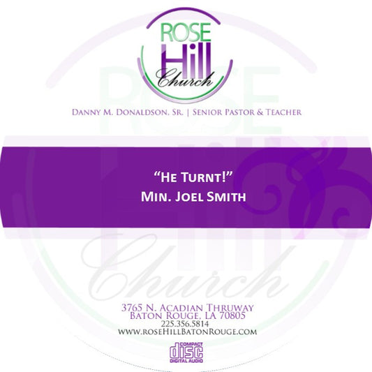 He Turnt! - Min. J. Smith (CD)