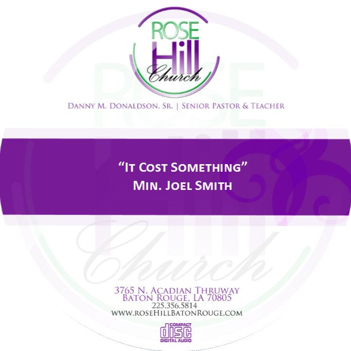 It Cost Something (CD) - Min. Smith