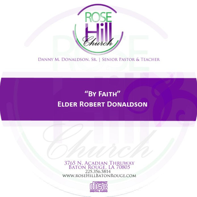 By Faith (CD) - Eld. R. Donaldson