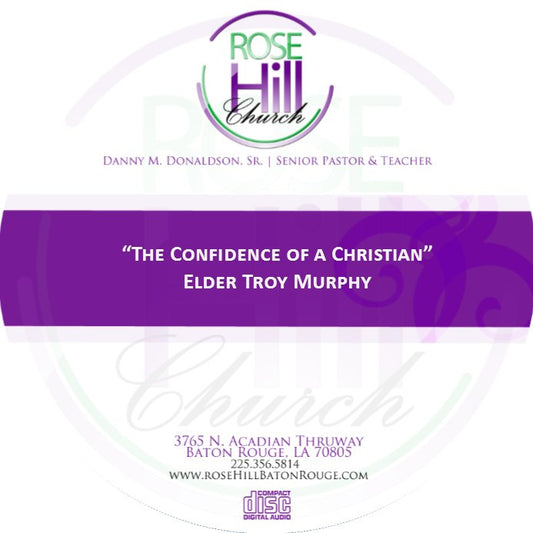 The Confidence of a Christian-Eld. Murphy(CD)